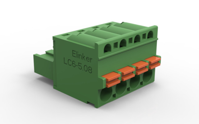 LC6-5.0/5.08插拔式接线端子