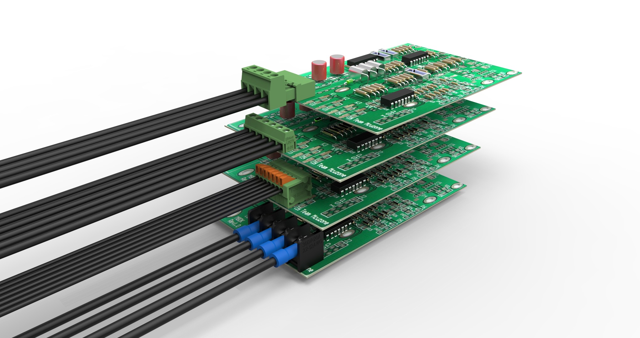 接线端子排 接线端子 绿色端子