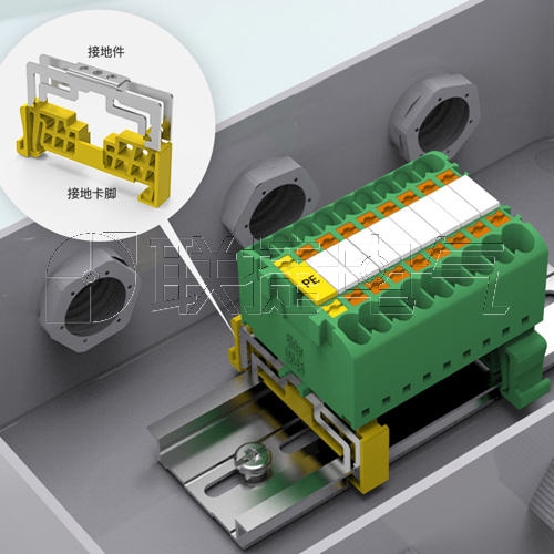 端子 连接端子  弹簧直插 